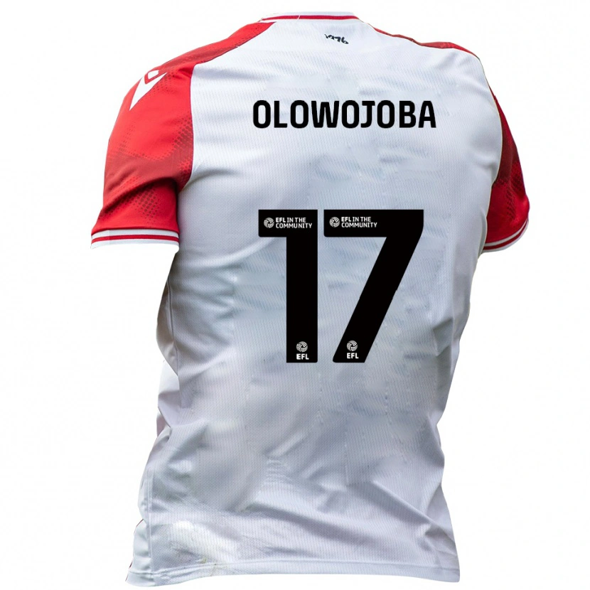 Danxen Criança Camisola Temi Olowojoba #17 Branco Vermelho Principal 2025/26 Camisa Brasil
