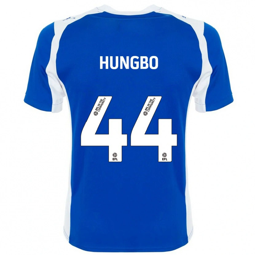 Danxen Criança Camisola Joseph Hungbo #44 Azul Branco Principal 2025/26 Camisa Brasil