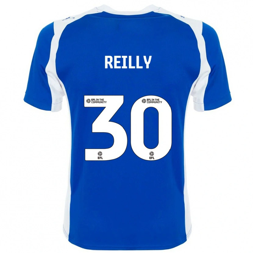 Danxen Criança Camisola Jack Reilly #30 Azul Branco Principal 2025/26 Camisa Brasil