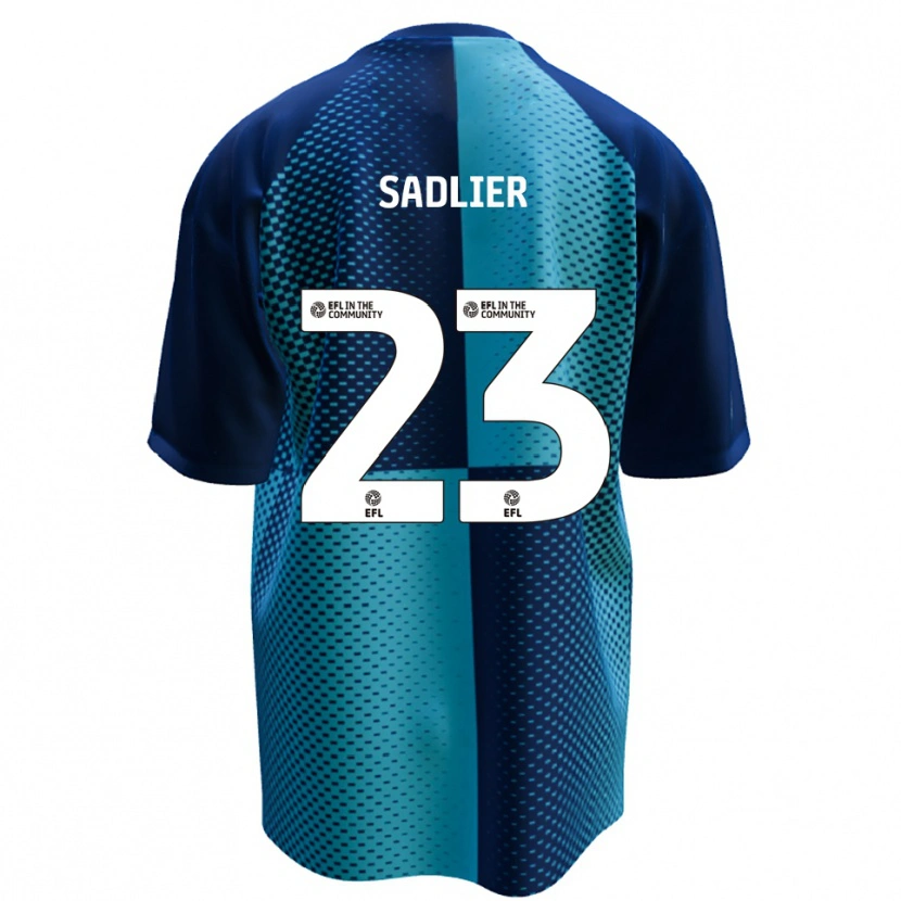 Danxen Criança Camisola Kieran Sadlier #23 Azul Azul Celeste Principal 2025/26 Camisa Brasil