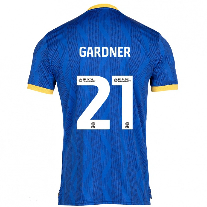 Danxen Criança Camisola Remmi Gardner #21 Azul Marinho Amarelo Principal 2025/26 Camisa Brasil