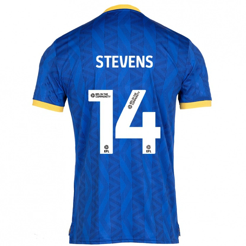 Danxen Criança Camisola Matty Stevens #14 Azul Marinho Amarelo Principal 2025/26 Camisa Brasil