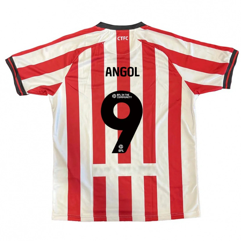 Danxen Criança Camisola Lee Angol #9 Vermelho Branco Preto Principal 2025/26 Camisa Brasil