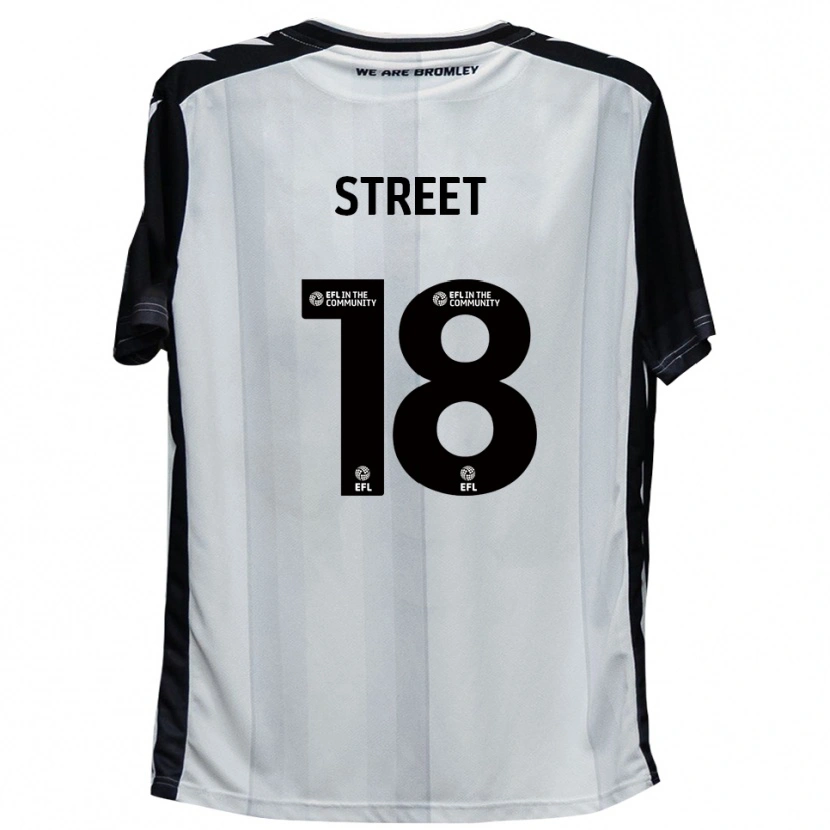 Danxen Criança Camisola Will Street #18 Branco Preto Principal 2025/26 Camisa Brasil