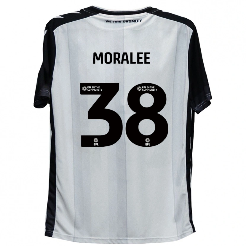 Danxen Criança Camisola Frankie Moralee #38 Branco Preto Principal 2025/26 Camisa Brasil