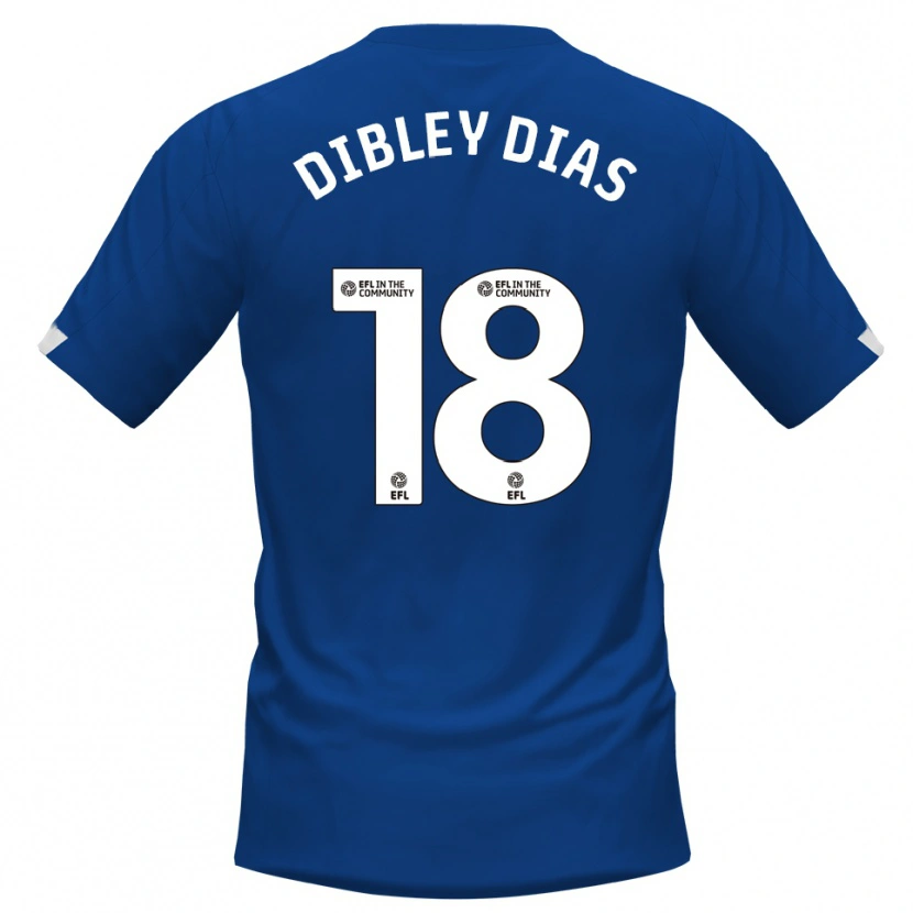 Danxen Criança Camisola Matt Dibley-Dias #18 Azul Branco Principal 2025/26 Camisa Brasil