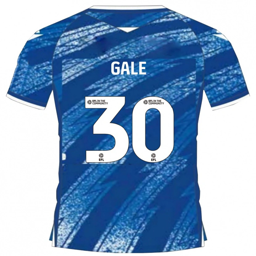 Danxen Criança Camisola Sam Gale #30 Azul Branco Principal 2025/26 Camisa Brasil
