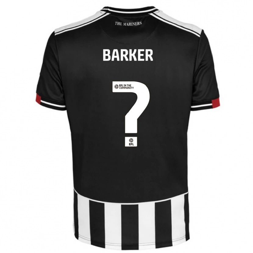Danxen Criança Camisola Rosie Barker #0 Preto Branco Vermelho Principal 2025/26 Camisa Brasil