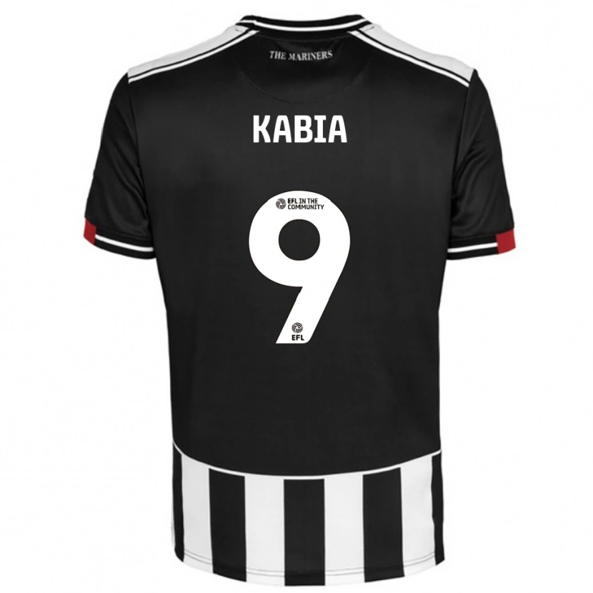Danxen Criança Camisola Jaze Kabia #9 Preto Branco Vermelho Principal 2025/26 Camisa Brasil