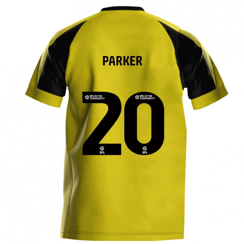 Danxen Criança Camisola Charley Parker #20 Amarelo Cinza Principal 2025/26 Camisa Brasil