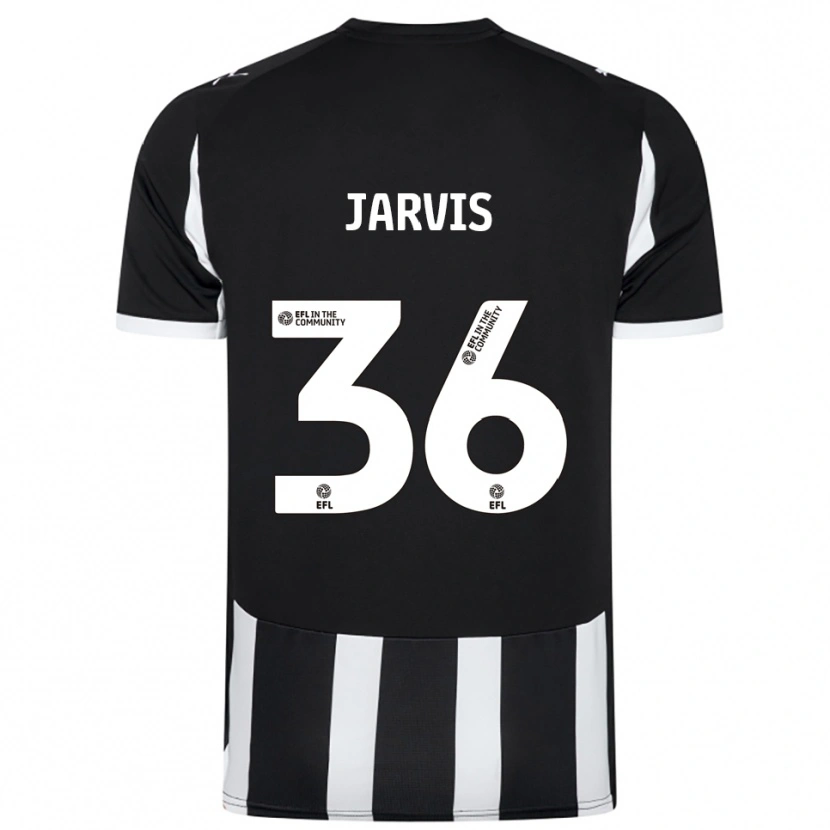 Danxen Criança Camisola Will Jarvis #36 Preto Branco Principal 2025/26 Camisa Brasil