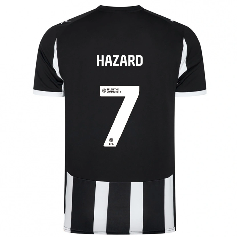 Danxen Criança Camisola Harrison Hazard #7 Preto Branco Principal 2025/26 Camisa Brasil