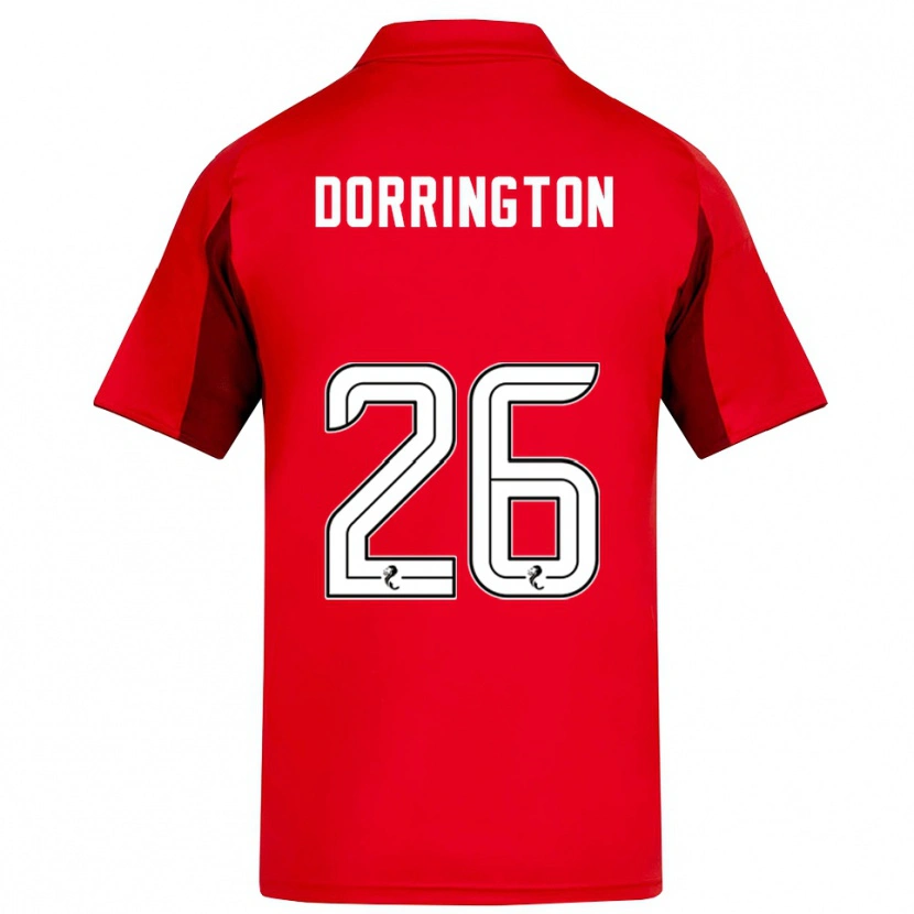 Danxen Criança Camisola Alfie Dorrington #26 Vermelho Vinho Principal 2025/26 Camisa Brasil