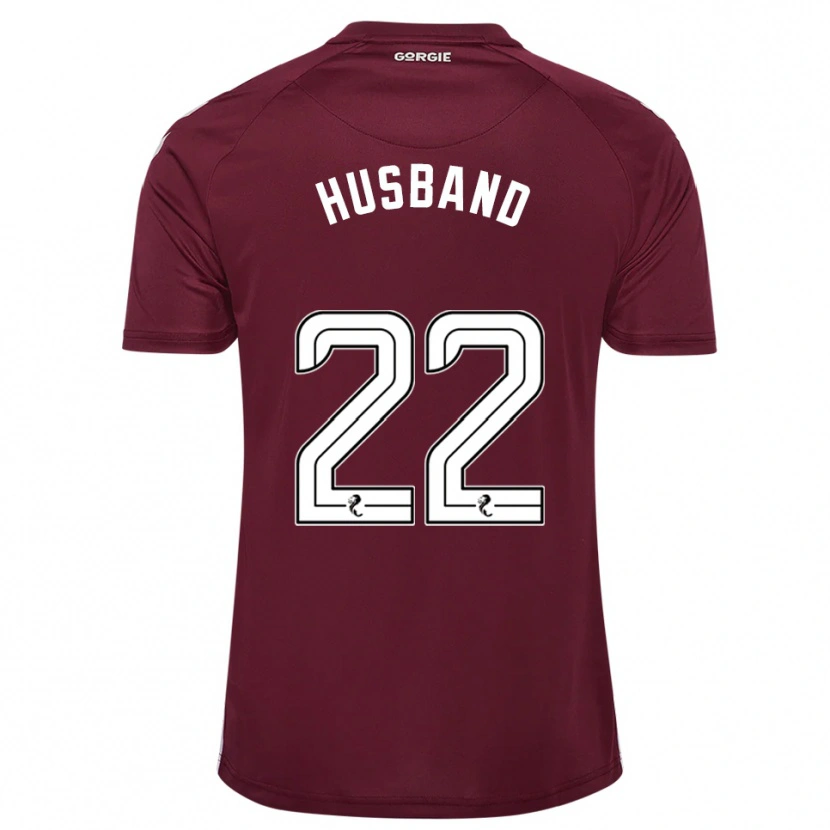 Danxen Criança Camisola Jessica Husband #22 Vinho Branco Principal 2025/26 Camisa Brasil