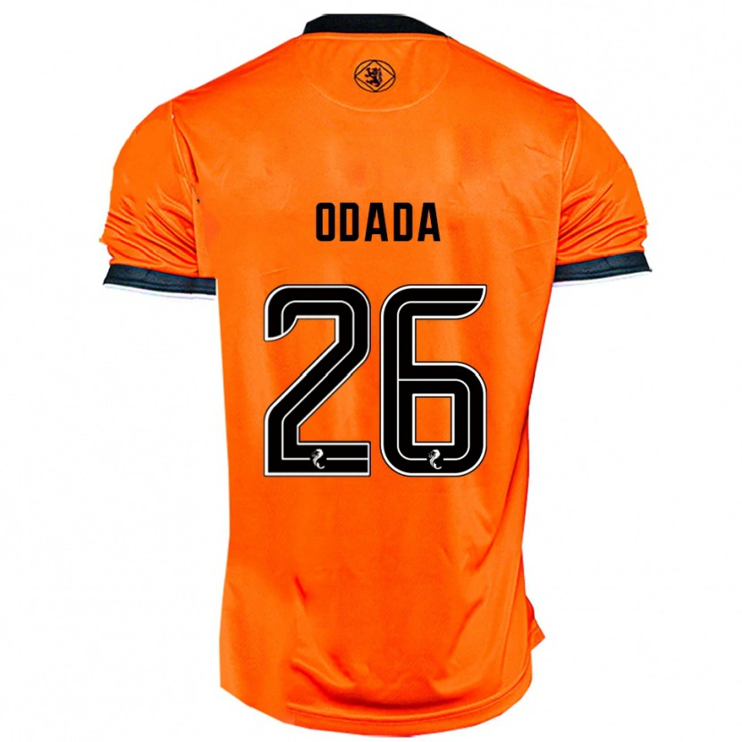 Danxen Criança Camisola Richard Odada #26 Laranja Preto Principal 2025/26 Camisa Brasil