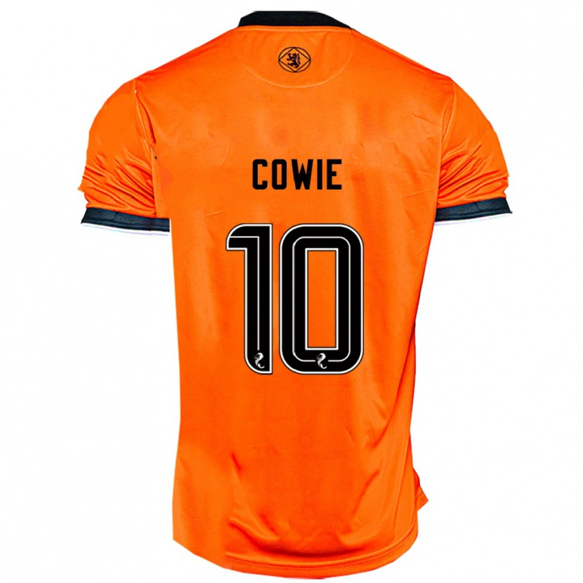 Danxen Criança Camisola Ellie Cowie #10 Laranja Preto Principal 2025/26 Camisa Brasil