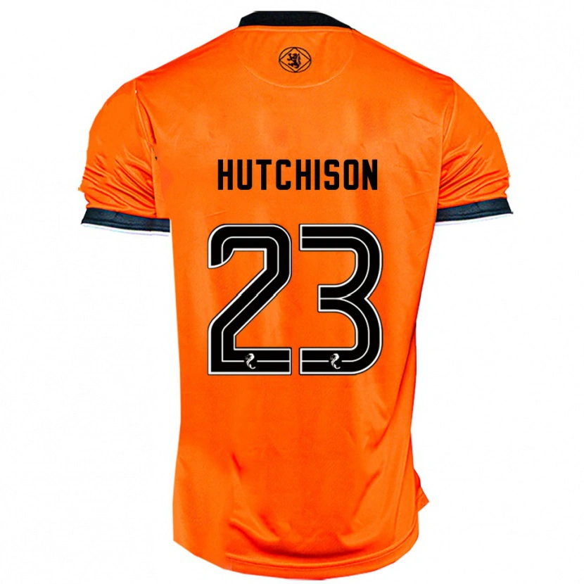 Danxen Criança Camisola Daisy Hutchison #23 Laranja Preto Principal 2025/26 Camisa Brasil