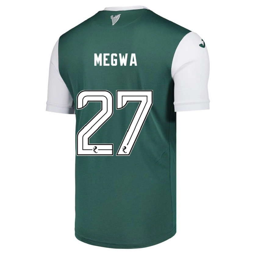 Danxen Criança Camisola Kanayo Megwa #27 Verde Branco Principal 2025/26 Camisa Brasil