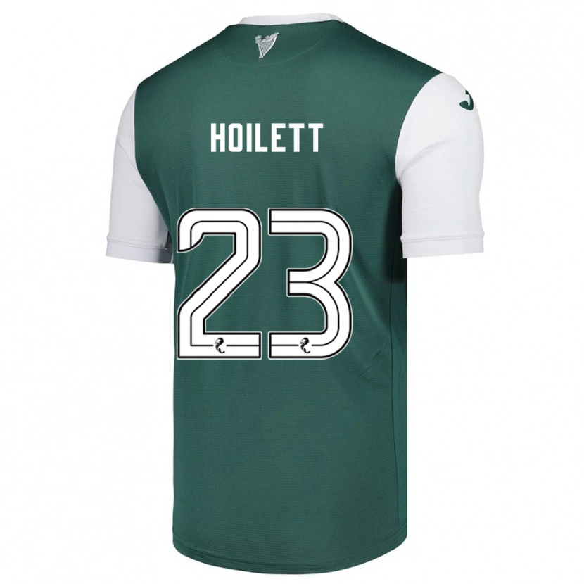 Danxen Criança Camisola Junior Hoilett #23 Verde Branco Principal 2025/26 Camisa Brasil