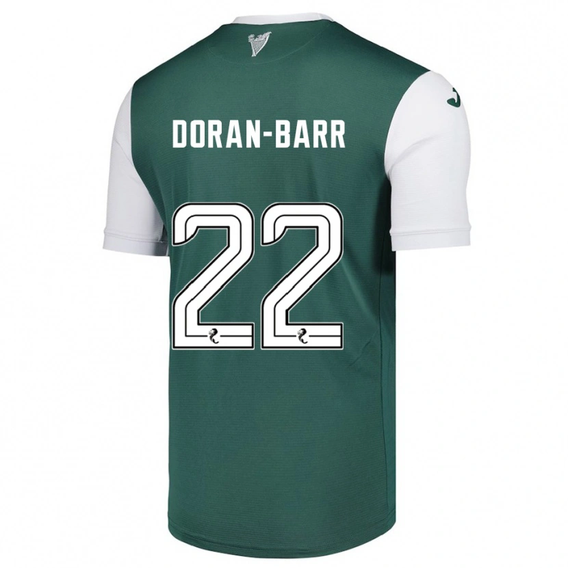 Danxen Criança Camisola Lauren Doran-Barr #22 Verde Branco Principal 2025/26 Camisa Brasil