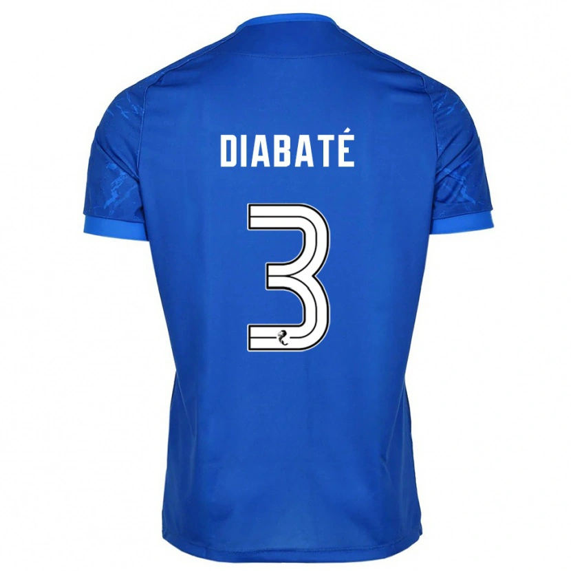 Danxen Criança Camisola Cheick Diabaté #3 Azul Branco Principal 2025/26 Camisa Brasil