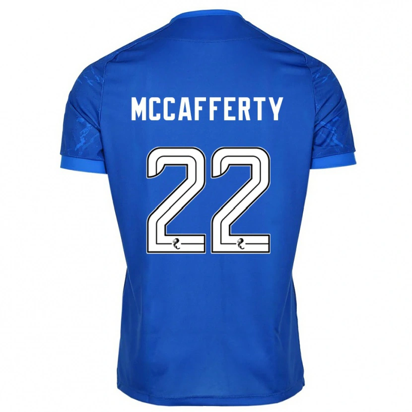 Danxen Criança Camisola Eirinn Mccafferty #22 Azul Branco Principal 2025/26 Camisa Brasil