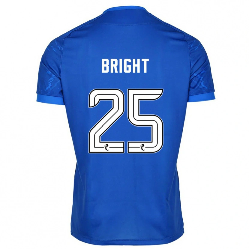 Danxen Criança Camisola Scott Bright #25 Azul Branco Principal 2025/26 Camisa Brasil