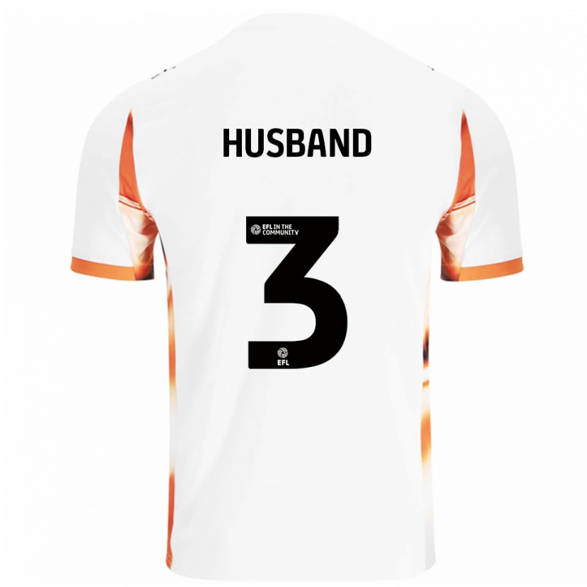 Danxen Criança Camisola James Husband #3 Branco Laranja Preto Alternativa 2025/26 Camisa Brasil