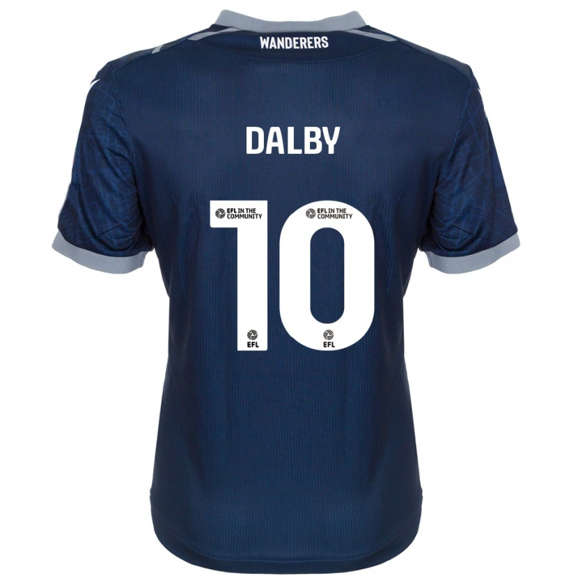 Danxen Criança Camisola Sam Dalby #10 Azul Marinho Cinza Alternativa 2025/26 Camisa Brasil