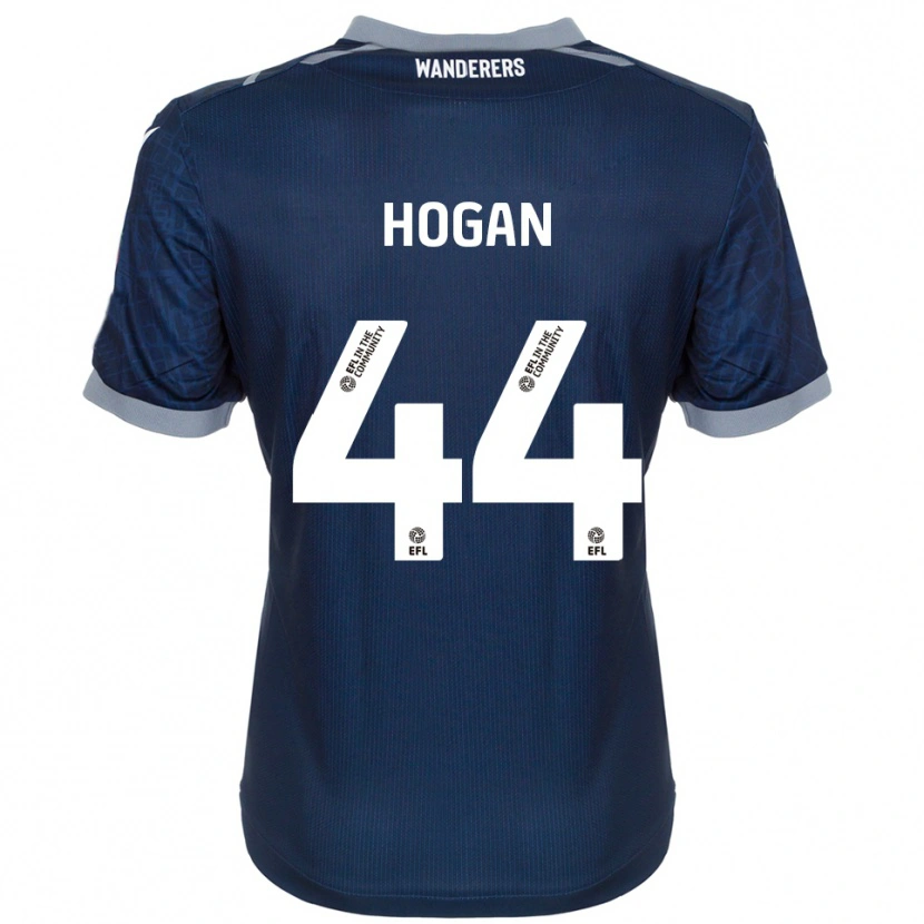 Danxen Criança Camisola Sean Hogan #44 Azul Marinho Cinza Alternativa 2025/26 Camisa Brasil