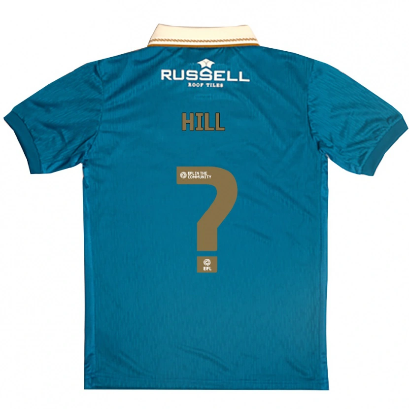 Danxen Criança Camisola Tommy Hill #0 Azul Celeste Branco Alternativa 2025/26 Camisa Brasil