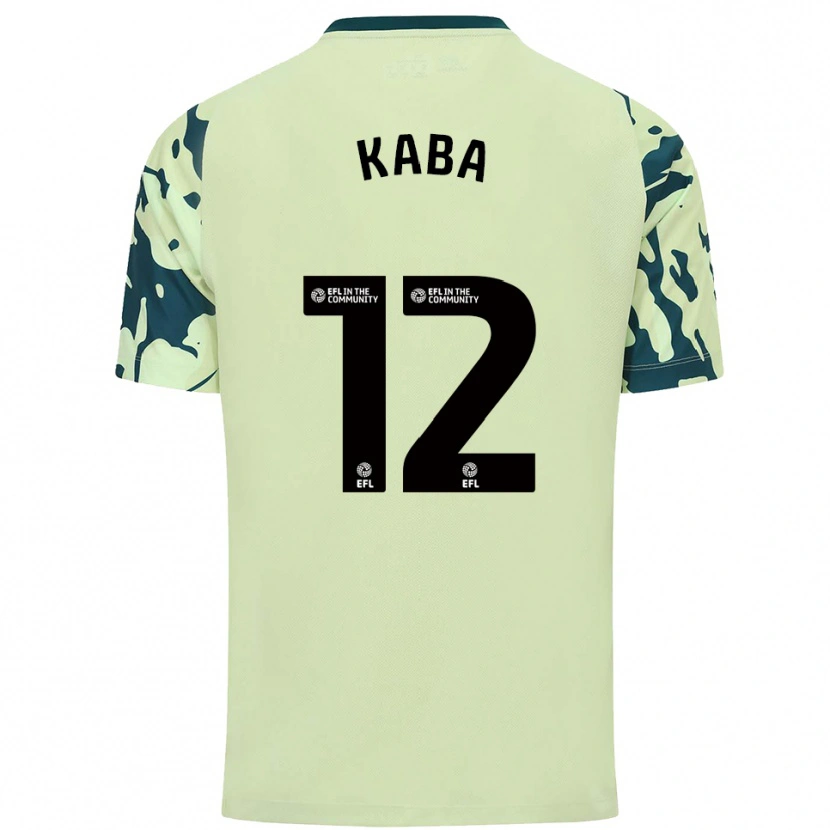 Danxen Criança Camisola Sekou Kaba #12 Verde Escuro Alternativa 2025/26 Camisa Brasil