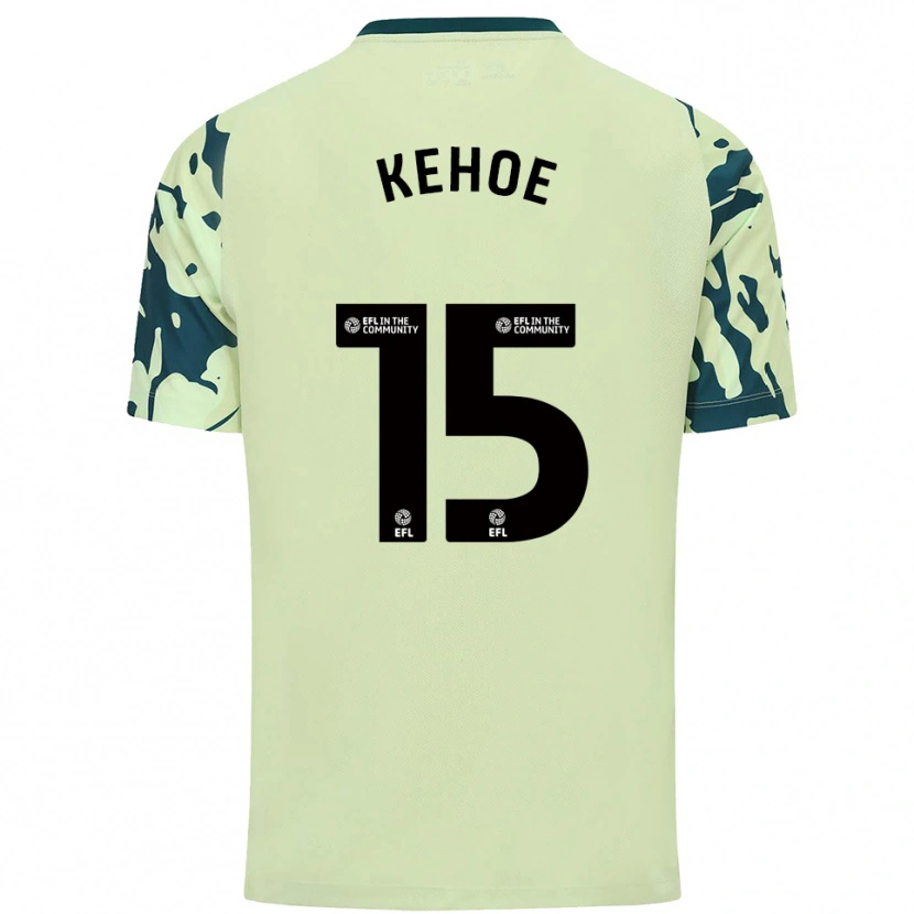 Danxen Criança Camisola Molly Kehoe #15 Verde Escuro Alternativa 2025/26 Camisa Brasil