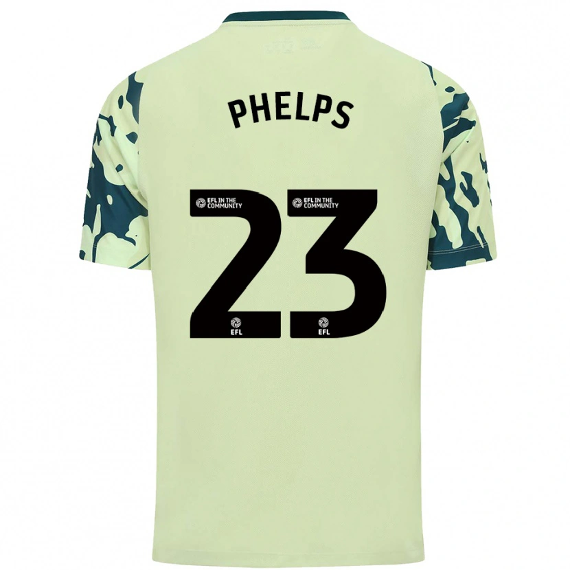 Danxen Criança Camisola Anna Phelps #23 Verde Escuro Alternativa 2025/26 Camisa Brasil