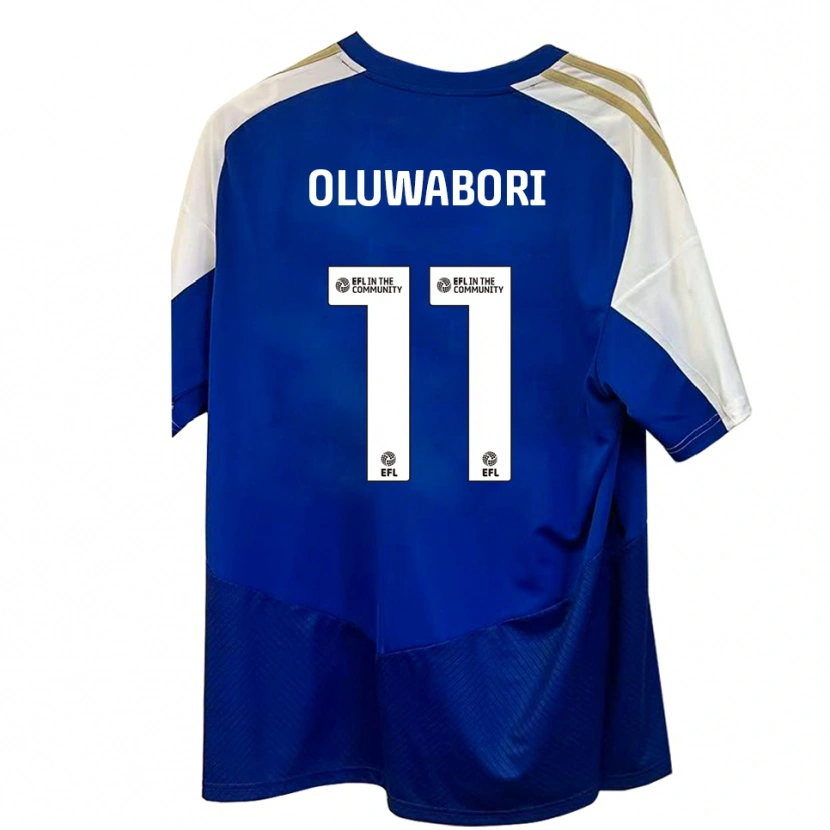 Danxen Criança Camisola Andrew Oluwabori #11 Azul Branco Dourado Alternativa 2025/26 Camisa Brasil