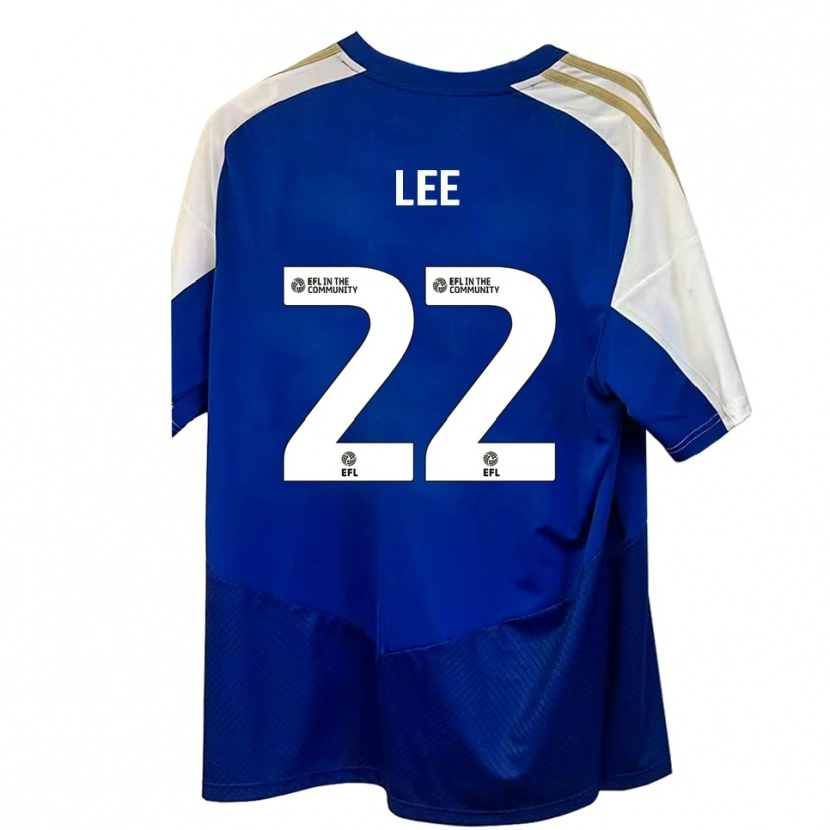 Danxen Criança Camisola Harry Lee #22 Azul Branco Dourado Alternativa 2025/26 Camisa Brasil