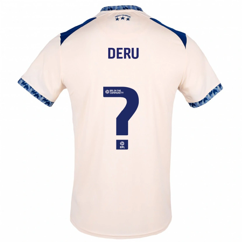 Danxen Criança Camisola Fopefoluwa Deru #0 Branco Sujo Azul Marinho Alternativa 2025/26 Camisa Brasil