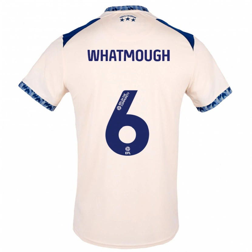 Danxen Criança Camisola Jack Whatmough #6 Branco Sujo Azul Marinho Alternativa 2025/26 Camisa Brasil