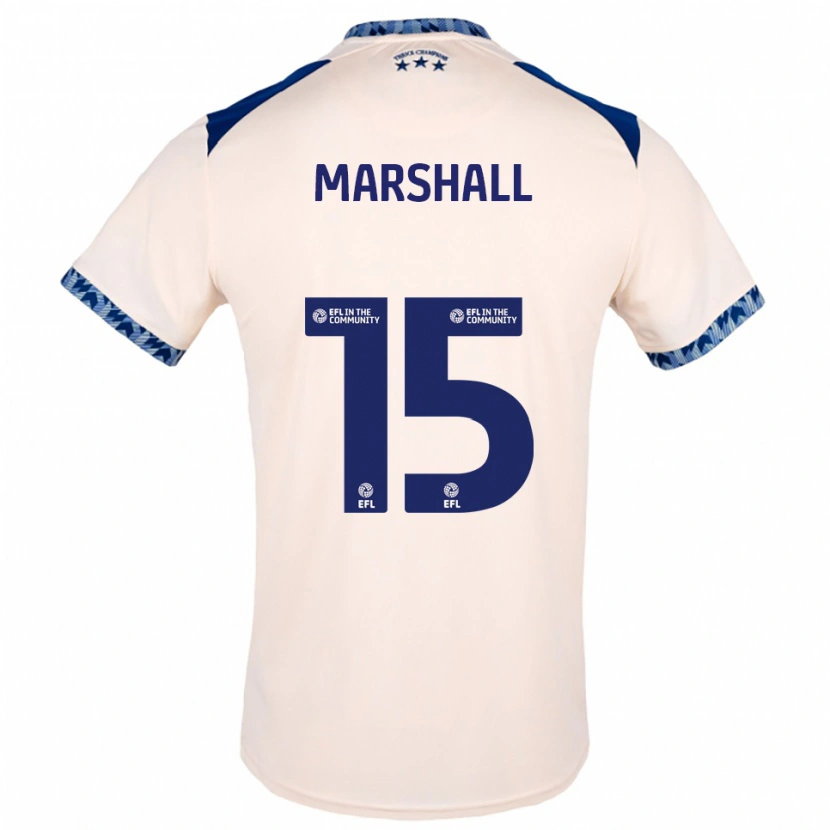 Danxen Criança Camisola Georgia Marshall #15 Branco Sujo Azul Marinho Alternativa 2025/26 Camisa Brasil