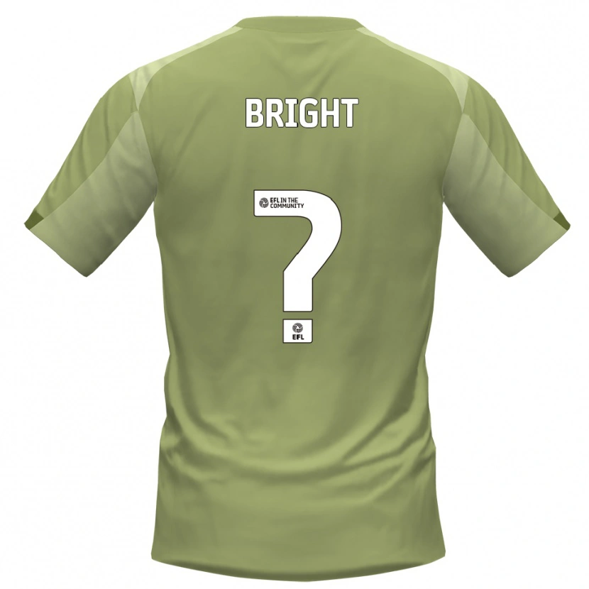Danxen Criança Camisola Erin Bright #0 Sálvia Champagne Alternativa 2025/26 Camisa Brasil