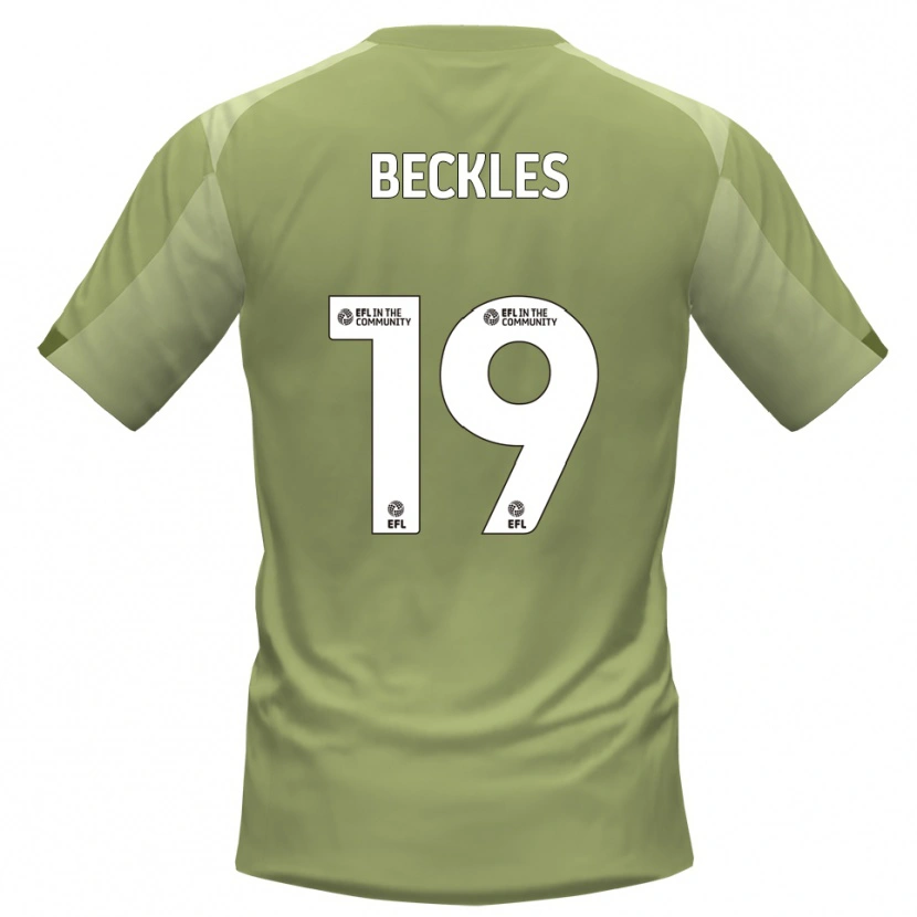 Danxen Criança Camisola Omar Beckles #19 Sálvia Champagne Alternativa 2025/26 Camisa Brasil