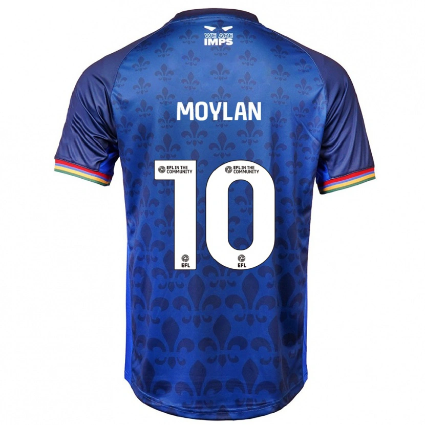 Danxen Criança Camisola Jack Moylan #10 Azul Marinho Alternativa 2025/26 Camisa Brasil
