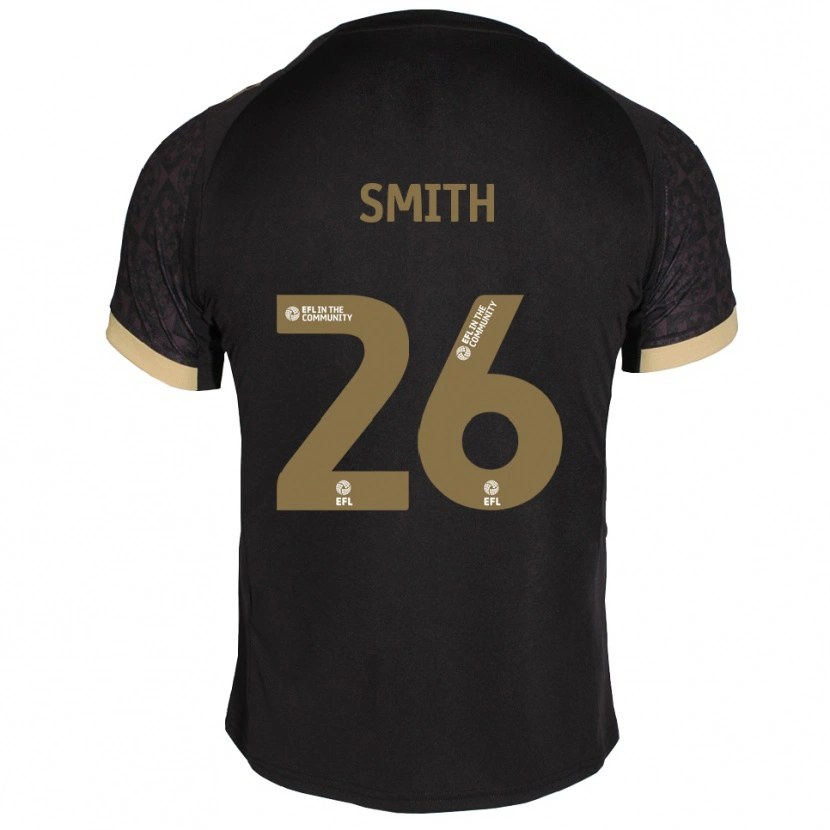 Danxen Criança Camisola Caitlin Smith #26 Preto Dourado Alternativa 2025/26 Camisa Brasil