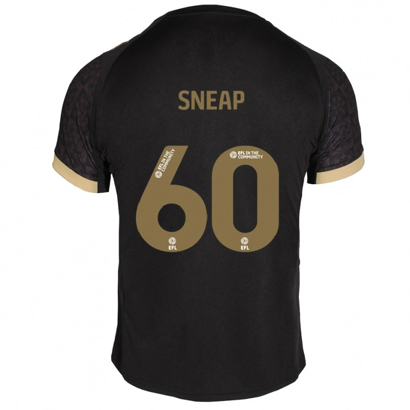 Danxen Criança Camisola Harley Sneap #60 Preto Dourado Alternativa 2025/26 Camisa Brasil