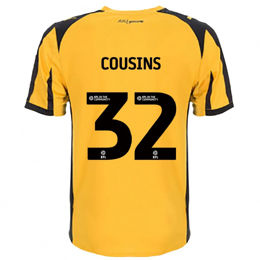 Danxen Criança Camisola Logan Cousins #32 Laranja Preto Alternativa 2025/26 Camisa Brasil