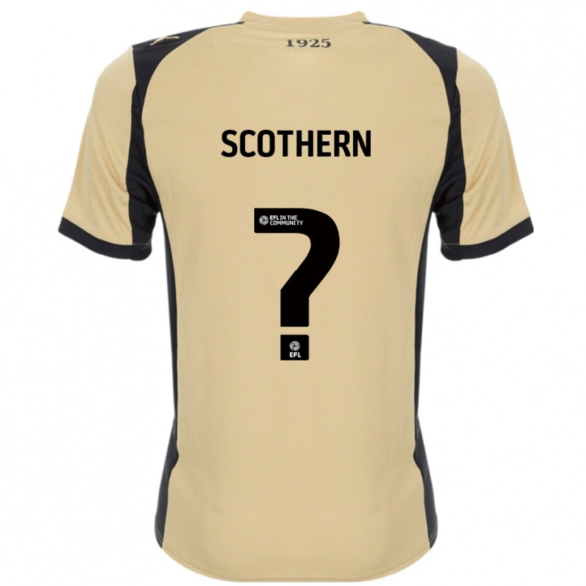 Danxen Criança Camisola Ben Scothern #0 Dourado Preto Alternativa 2025/26 Camisa Brasil