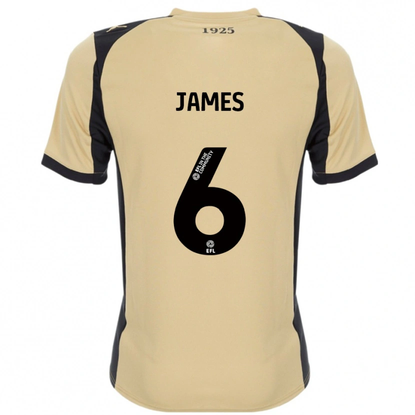 Danxen Criança Camisola Reece James #6 Dourado Preto Alternativa 2025/26 Camisa Brasil