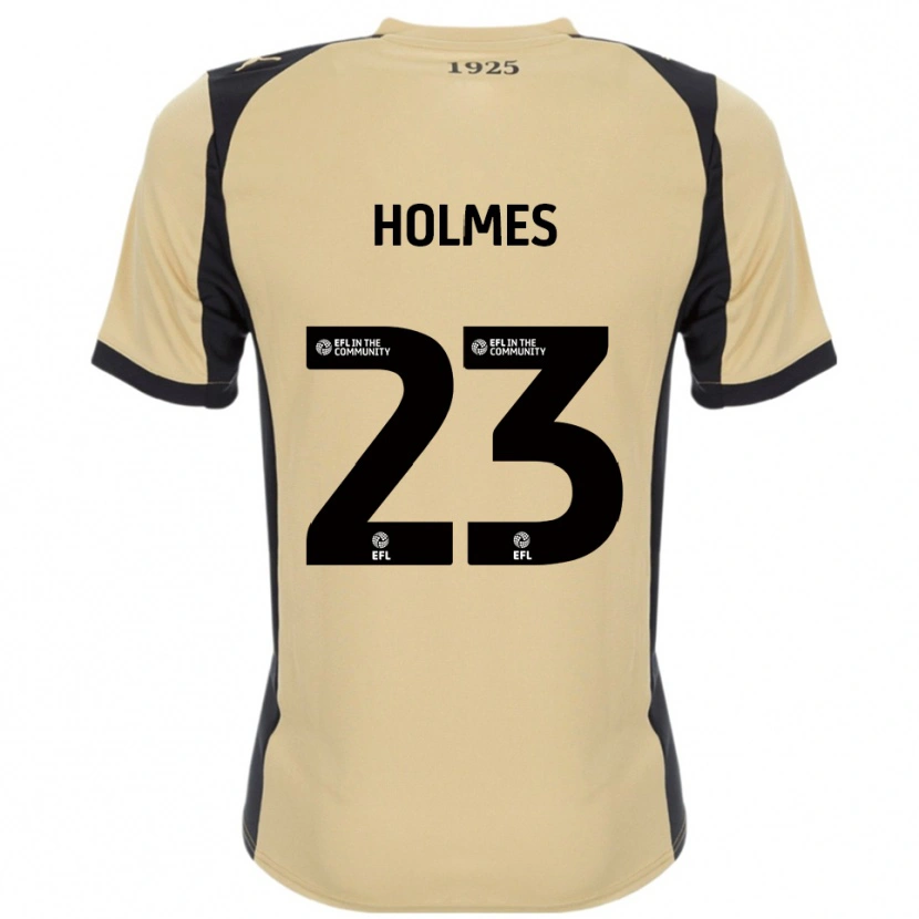 Danxen Criança Camisola Jack Holmes #23 Dourado Preto Alternativa 2025/26 Camisa Brasil