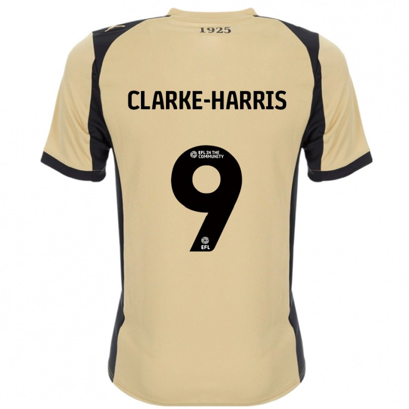 Danxen Criança Camisola Jonson Clarke-Harris #9 Dourado Preto Alternativa 2025/26 Camisa Brasil