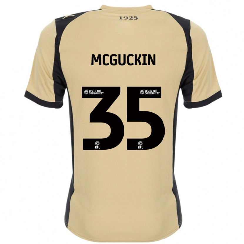 Danxen Criança Camisola Ciaran Mcguckin #35 Dourado Preto Alternativa 2025/26 Camisa Brasil